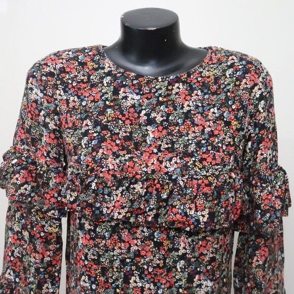 ZARA Trafaluc Collection Floral Dress Size M - Picture 3 of 9